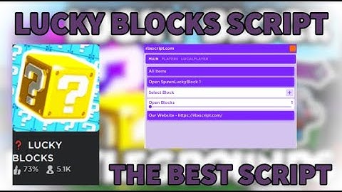 (NEW) LUCKY BLOCKS BATTLEGROUNDS Best Roblox Script / All Items And More! *PASTEBIN 2022*