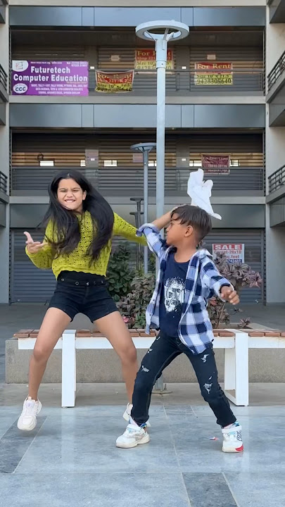 Dance by Nandini & Tappu 😎🔥#dance #youtubeshorts #nandini091013 #shorts