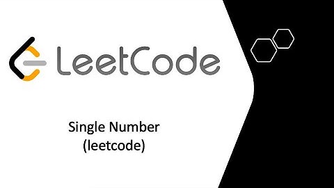 30-day LeetCode Challenge - Single Number