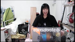 Thank You Steelseries! Unbox With Me! :d