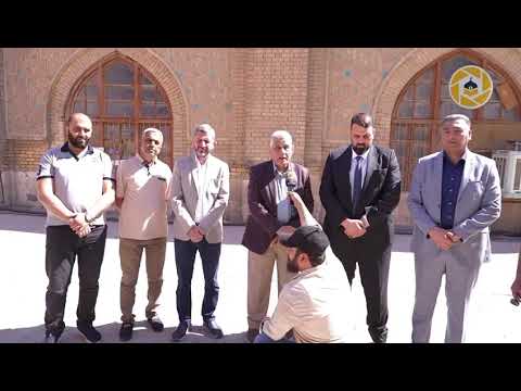 وفد برئاسة مدير عام الدائرة الهندسية يزور جامع مرجان للوقوف على احتياجاته