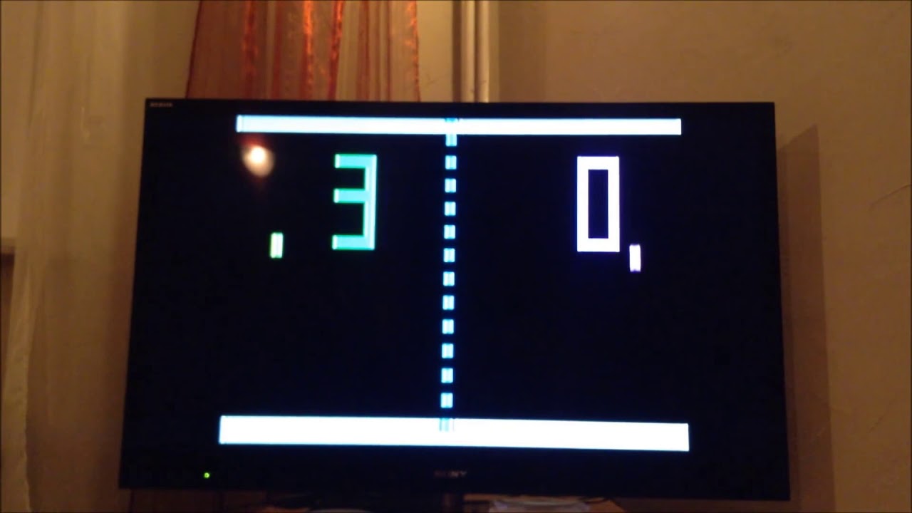 original pong console