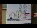 Gianfranco De Meo, paint like Claude Monet. Oil painting demonstration (2)