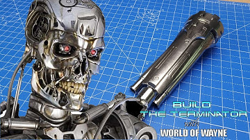 Build the Terminator - Part 65 - Adding Another Part to the Lower Right Leg