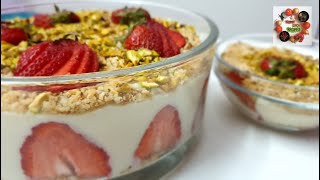 Magnolia (Nutty Strawberry Delight) | Delicious Layered Pudding | Eid Special by Yummy Quick Recipes