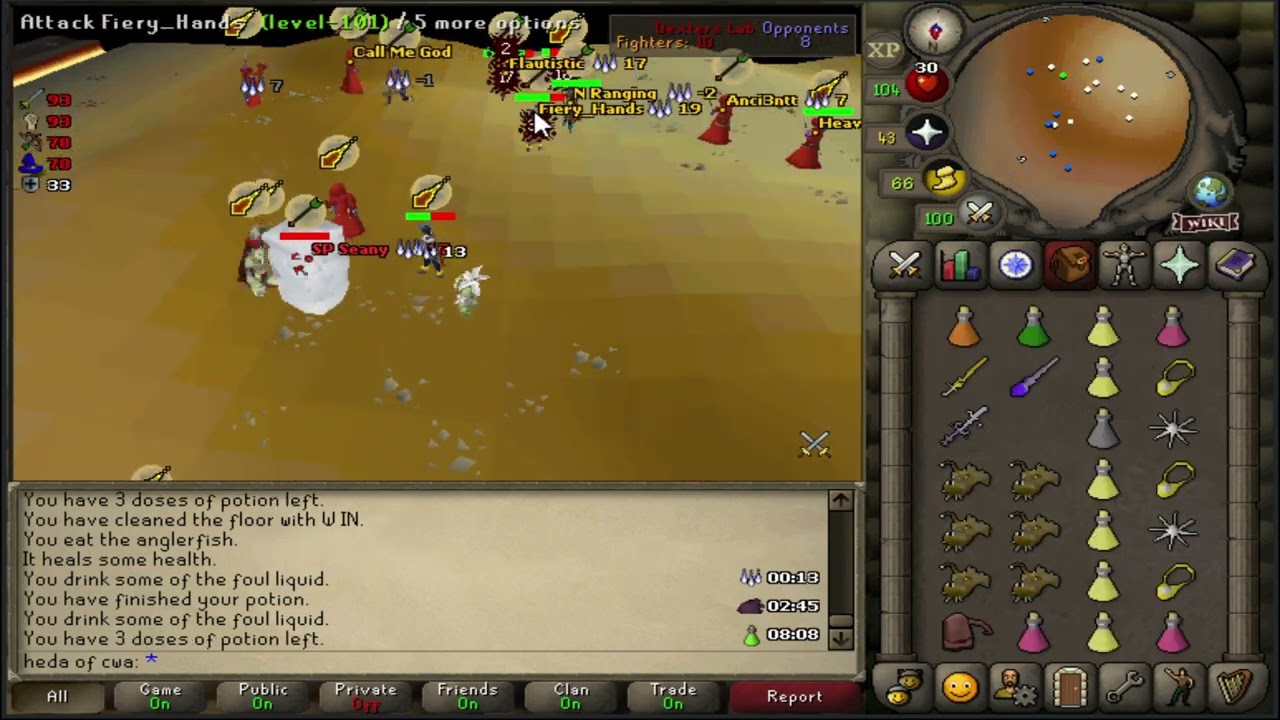 [OSRS] Terror vs Rage | P2P Big Mini | 2-1 Sets