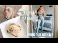 WHAT I EAT IN A DAY / WORKOUT WITH ME || how I film workouts | vlogmas day 3?? | Libby Christensen