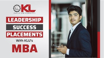 MBA at KL University: Your Gateway to Leadership & Success