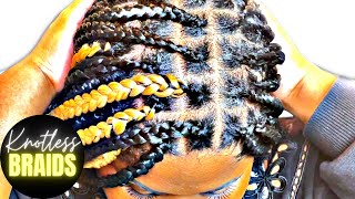 How To Do Knotless Box Braids On Yourself | Tutorial screenshot 3
