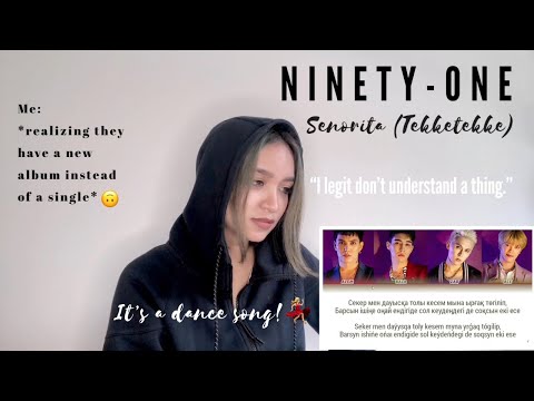 apology | Ninety-One — Señorita (Tekketekke) | REACTION!!!