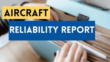 Aircraft Reliability report Very Simple  sample Part 1
