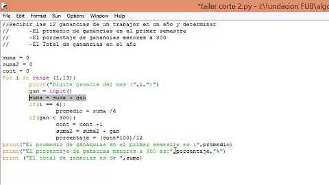 acumuladores y contadores en PYTHON