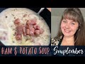Ham &amp; Potato Soup- Lower Carb Version- Souptember