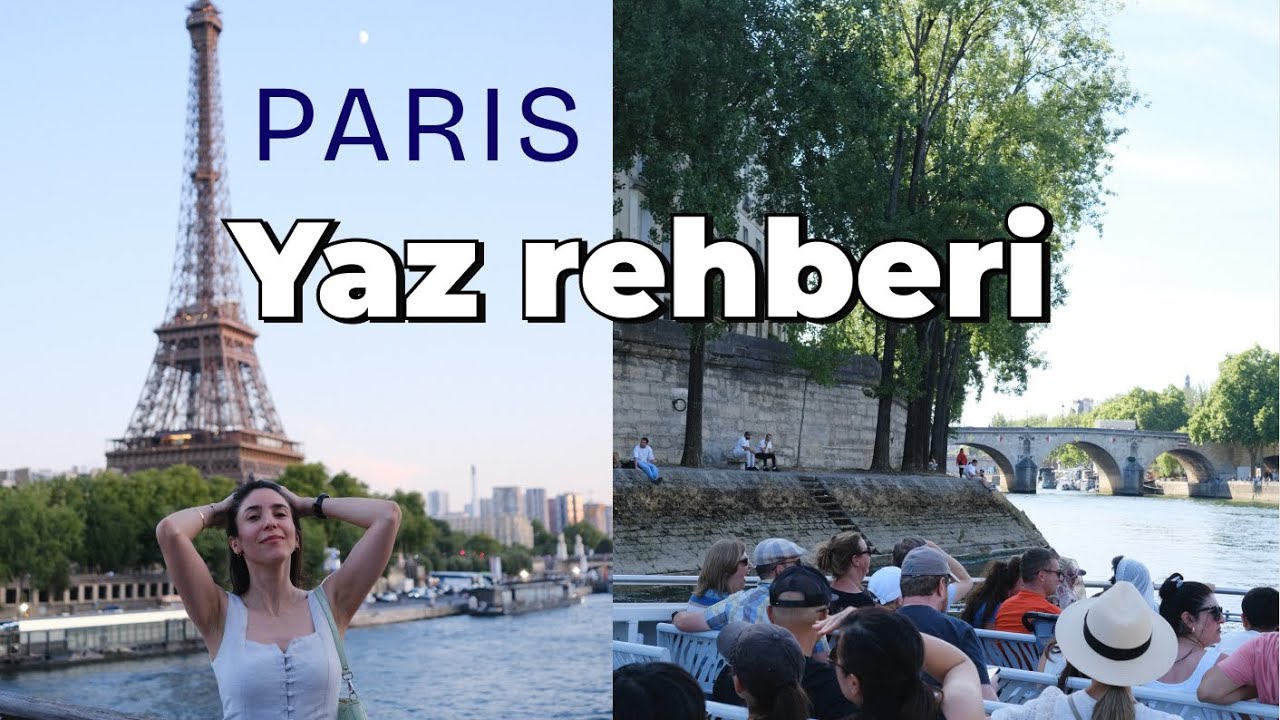 Notre Dame, Seine Nehri'nde tekne, olimpiyat ateşi ve indirim kodu! | Paris yaz vlogu