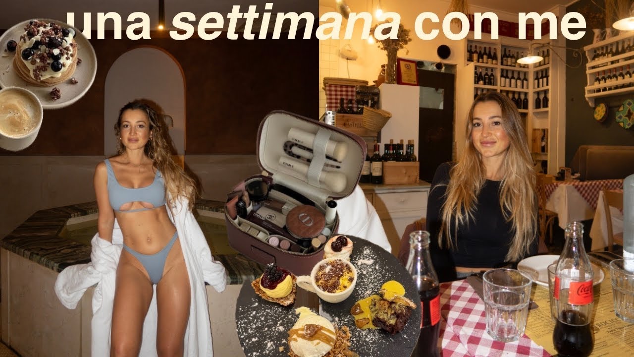 Una settimana con me 🤍 ricette fit, QC Terme, Roma e Oura Ring ✨