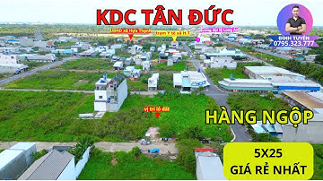 Chính chủ gửi bán lô đất đẹp giá NGỘP nằm trên đường A11A thuộc KDC Tân Đức_Đức Hòa_Long an