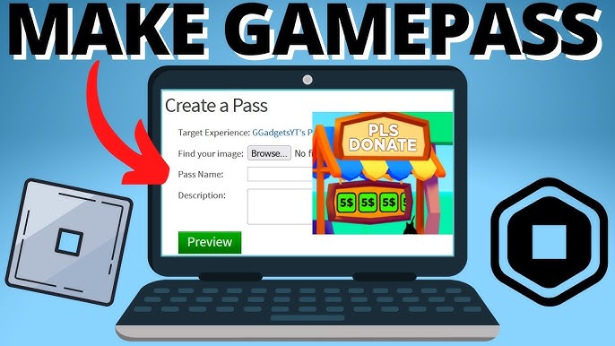 How To Make A Gamepass In Pls Donate (2023 NEW)