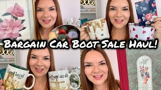 Car Boot Sale Haul | Car Boot Sales | Starbucks | Cath Kidston | Emma Bridgewater | Kate McCabe