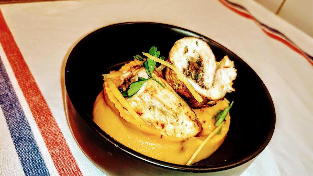 Ballotine de volaille.