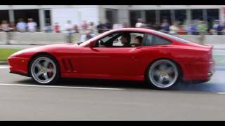 Turn up your speakers. we recorded this ferrari 550 maranello doing
some long burnouts and almost loses control on the second lap. it
during ...