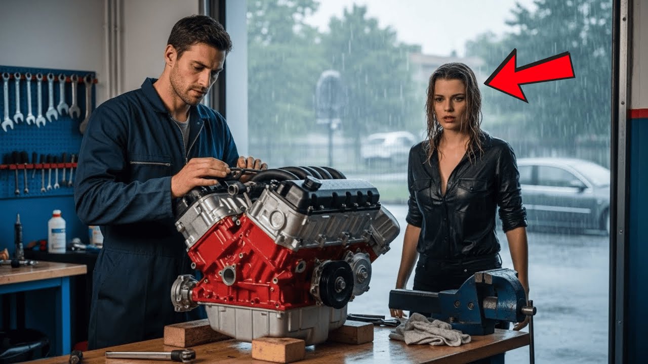 Un Mécanicien Pauvre A Réparé Le Moteur D’une Ferrari — Sans Savoir Que La Propriétaire Était...