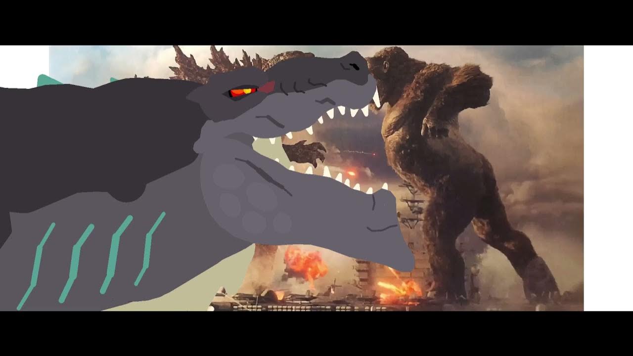 Zilla jr. roar (no sounds,animation) YouTube