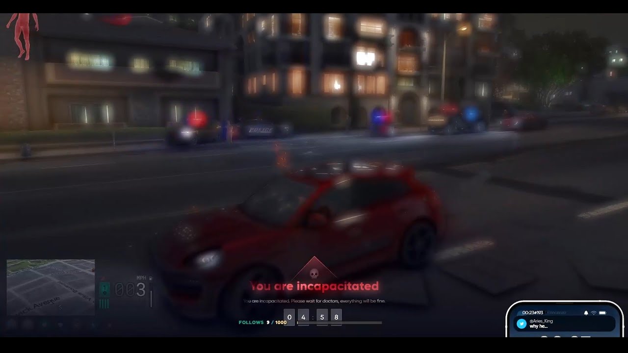 Hades gets the PD firing squad during a Fleeca. | GTA NoPixel 4.0