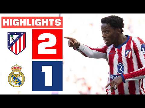 ملخص مباراة أتلتيكو مدريد وريال مدريد (2-1) | الدوري الإسباني
