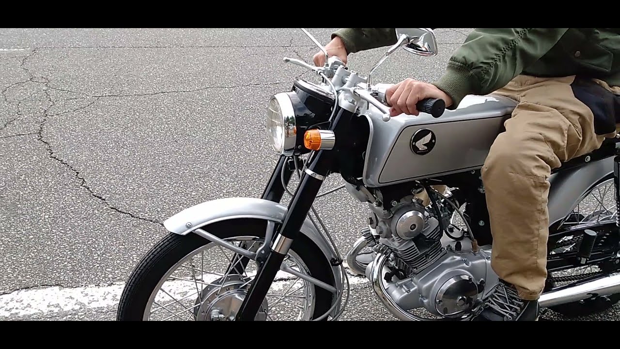 Honda ホンダ Cd125 Cr93風カスタム 走行チェック 1 Youtube