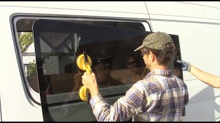Part 1 of 2: How to Remove Factory Bonded Side Windows from Mercedes Sprinter Van