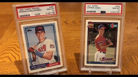 Graded Mail Day!! Start of the ‘300 Great Baseball Cards’ Set Registry