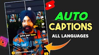 AUTO CAPTIONS / SUBTITLES  3 AI TOOLS - Auto Subtitles For Video