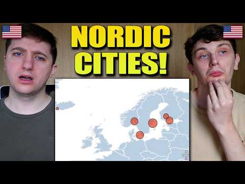 Americans Try To Name Nordic Cities in 10 Minutes!