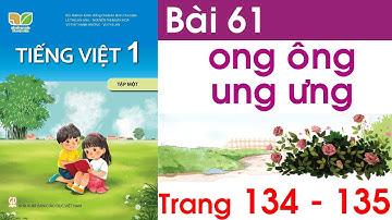 Tiếng việt lớp 1 kết nối tri thức bài 61