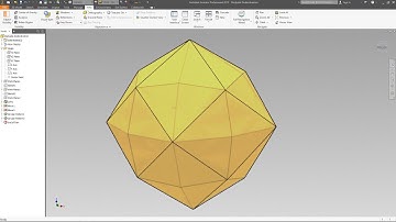 Disdyakis Dodecahedron - Autodesk Inventor