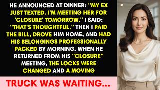 He Announced At Dinner: "My Ex Just Texted. I'm Meeting Her For 'Closure' Tomorrow." I Said:...
