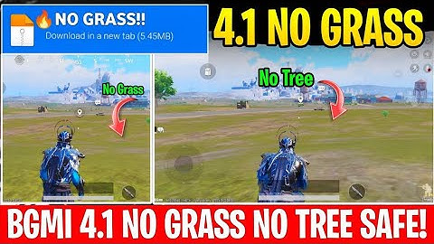 BGMI 4.1 NO GRASS CONFIG FILE | NO GRASS CONFIG BGMI 4.1 | BGMI 4.1 NO GRASS. BGMI 4.1 UPDATE 🇮🇳 