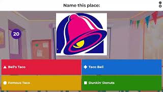 fast food logo quiz