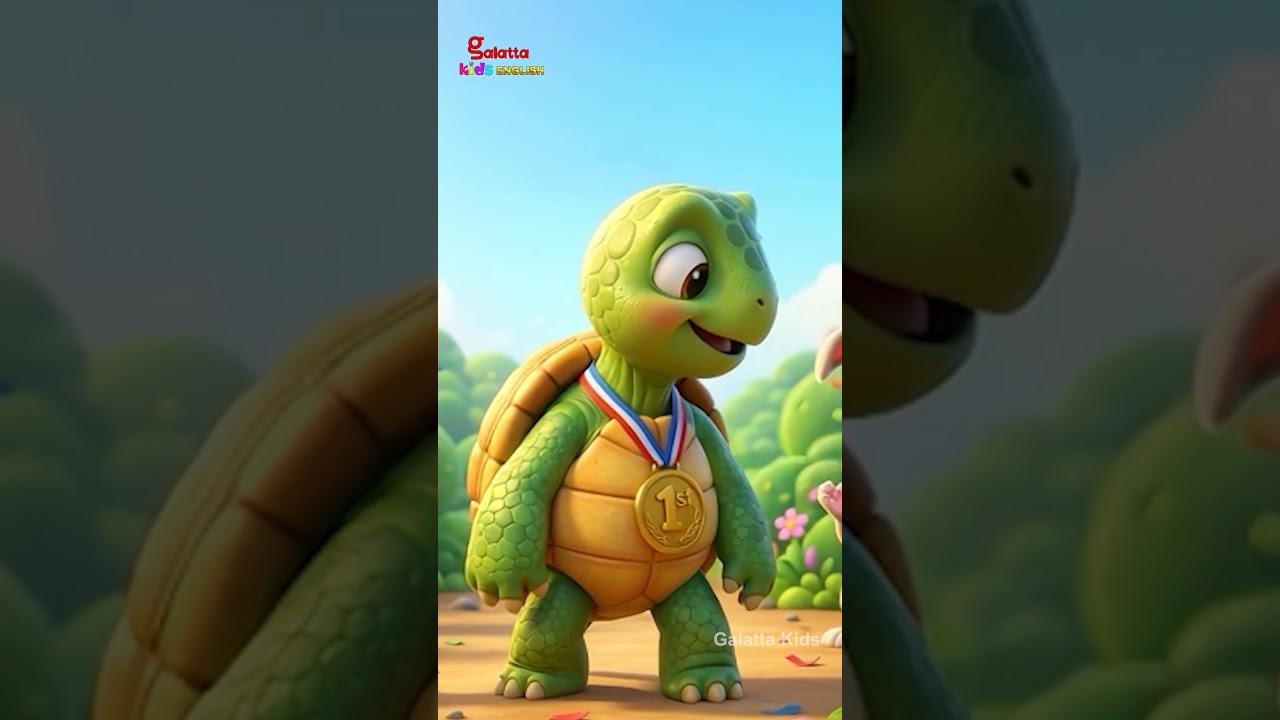 The Winner Turtle Song | Galatta Kids English #Shorts