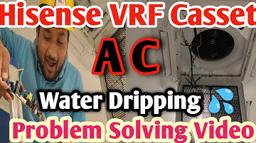 Casset Ac Water Dripping Problem Solving Video#Cr7#Casset Ac Water💦 Dripping#CR7#Mini Blogs#cr7#Vrfs