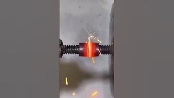 Amazing friction welding. ASMR