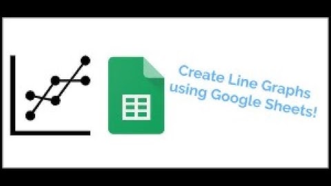 How to make Line Graphs using Google Sheets!