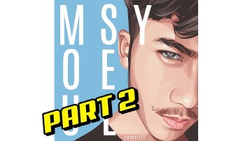 Tutorial Vector INFINITE DESIGN (Android) PART 2 : Shading Wajah, Alis dan Rambut