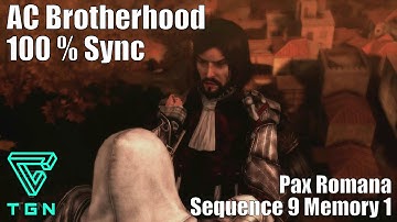 Pax Romana : Sequence 9 Memory 1 - Assassins Creed Brotherhood HD