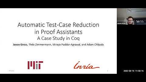 Automatic Test-Case Reduction in Proof Assistants: A Case Study in Coq
