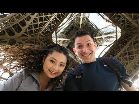 Going up the Eiffel Tower and exploring around Paris!