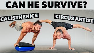 Pushing Limits: A Circus Artist Intense Planche Workout with Andry Strong