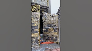 Mẫu cổng nhôm đúc hot 2024 #congnhomduc #nhadep