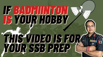 SSB Interview Hobby: Badminton | SSB Interview Preparation | How to Clear SSB Interview