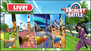 Archery Battle 3D 🎯 Live Gameplay - Stream 10 #shortslive #livefeed #archerybattle screenshot 3